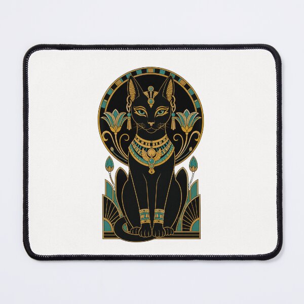 Item preview, Bastet Egyptian Cat Goddess Portrait designed and sold by Inkworksbyshery.