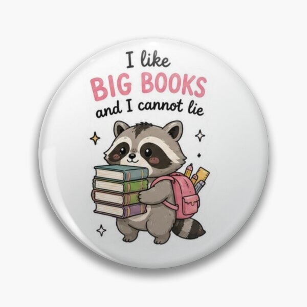 Item preview, I like big books and I cannot lie raccoon designed and sold by Kingky14.