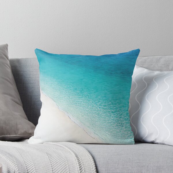 Item preview, Aerial View Turquoise Ocean Waves | Minimalist Beach Drone Photography | Turquoise Beach Aesthetic  designed and sold by Dezinix.
