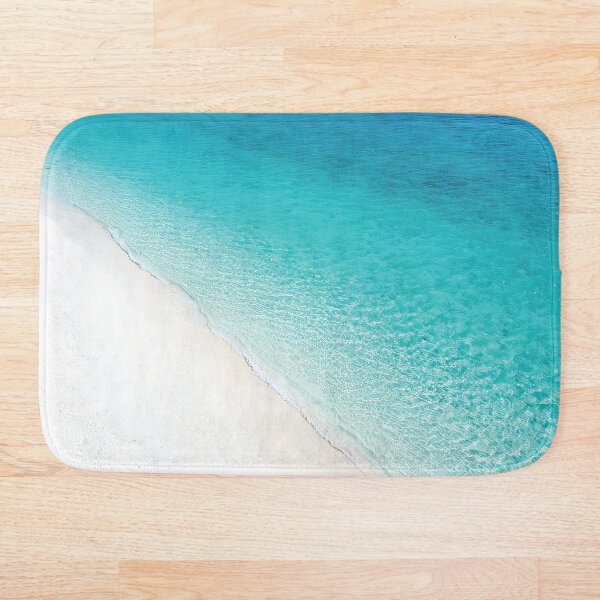 Item preview, Aerial View Turquoise Ocean Waves | Minimalist Beach Drone Photography | Turquoise Beach Aesthetic  designed and sold by Ideeplyfeltit.