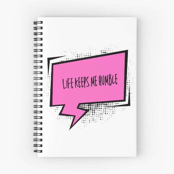 Item preview, Thought bubble: Life keeps me humble designed and sold by infinitearte.