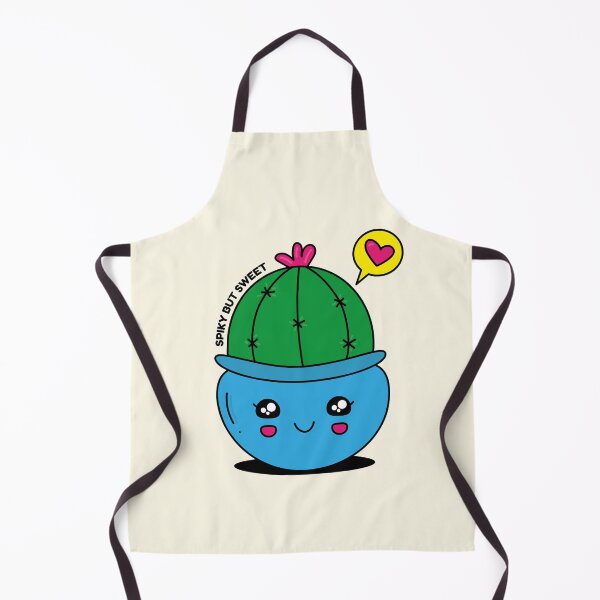Item preview, Kawaii-style cactus with a spiky but sweet phrase designed and sold by Custom Nuvola.