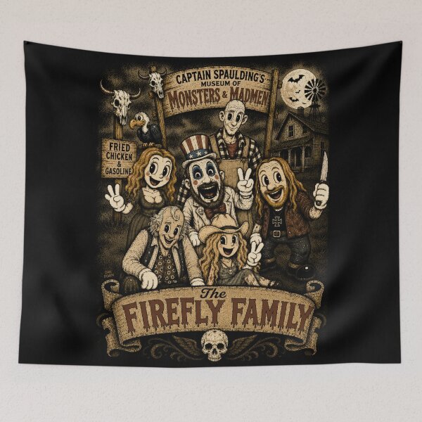 Item preview, House of 1000 Corpses Cartoon designed and sold by Preston Meyers Designs.