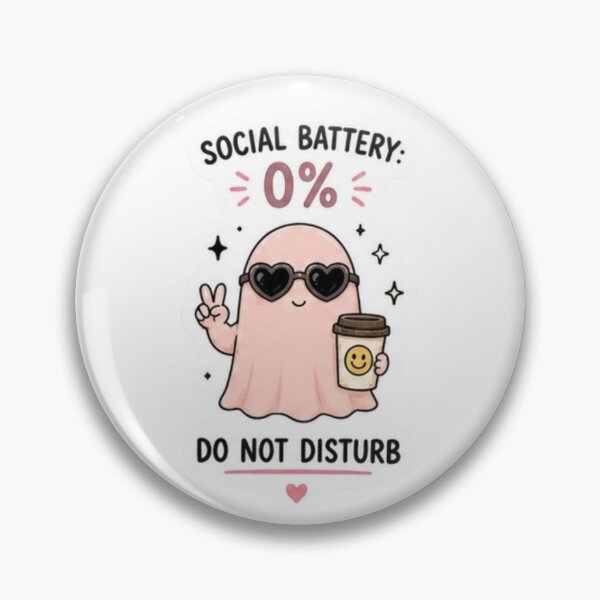 Item preview, Social Battery 0 Ghost designed and sold by Kingky14.