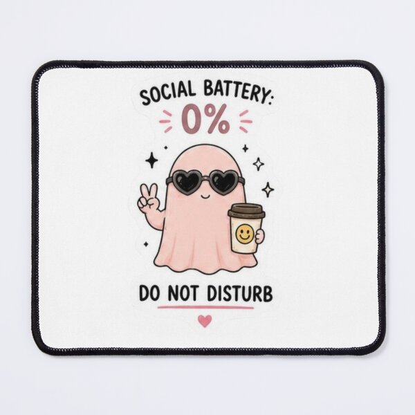 Item preview, Social Battery 0 Ghost designed and sold by Kingky14.