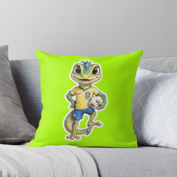 Item preview, Brazilian Soccer "Troirinha" Mascot Cute Illustration by Mimi Artes designed and sold by mimiartes.