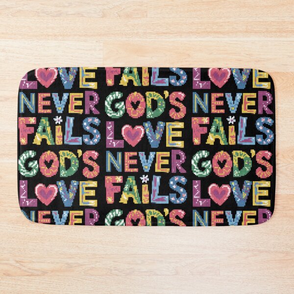 Item preview, God's Love Never Fails designed and sold by A-C-G.