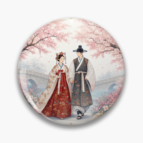 Item preview, K-Drama Romance / Joseon / Cherry Blossom Aesthetic designed and sold by NerdiPop.