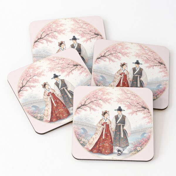 Item preview, K-Drama Romance / Joseon / Cherry Blossom Aesthetic designed and sold by NerdiPop.