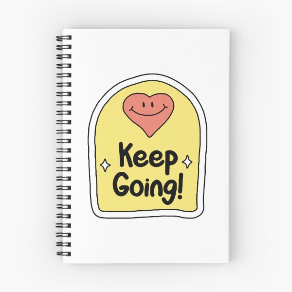 Item preview, Keep Going! Motivational Positive Encouragement Self Care Inspiration designed and sold by RetroMini2026.