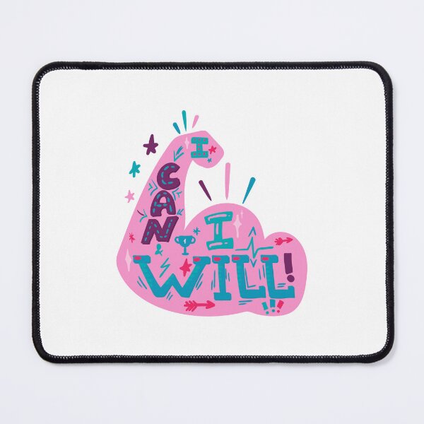 Item preview, I Can I Will Motivational Strength Empowerment Determination designed and sold by RetroMini2026.