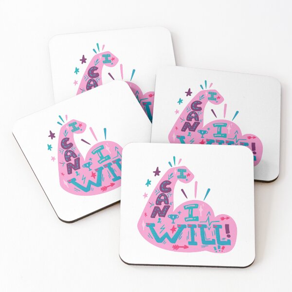 Item preview, I Can I Will Motivational Strength Empowerment Determination designed and sold by RetroMini2026.