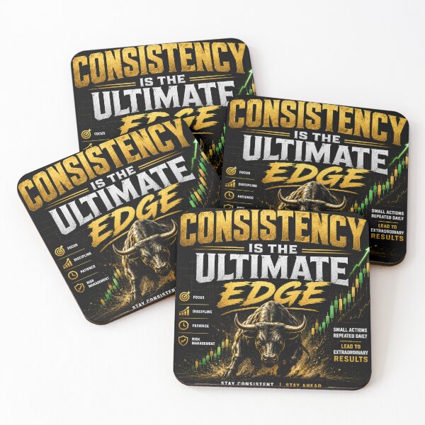 Item preview, Consistency Is the Ultimate Edge | Forex Trading Motivation T-Shirt designed and sold by PipForgeStudio .