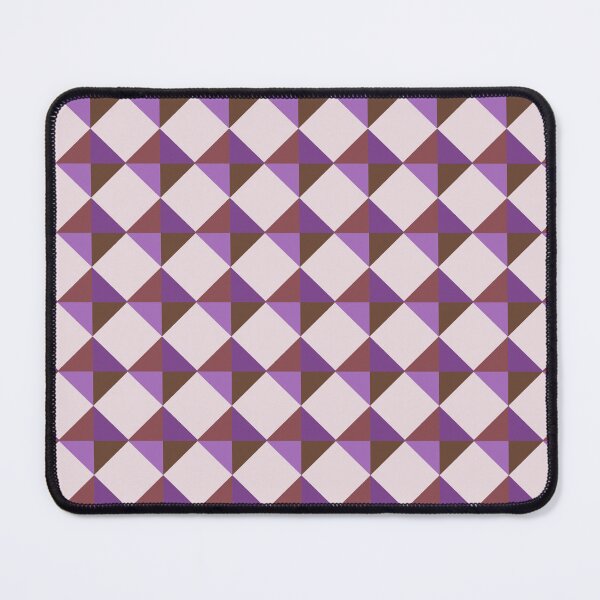 Item preview, Modern Geometric Diamond Pattern | Purple, Mauve & Brown Seamless Abstract Design designed and sold by StudiobyTara.