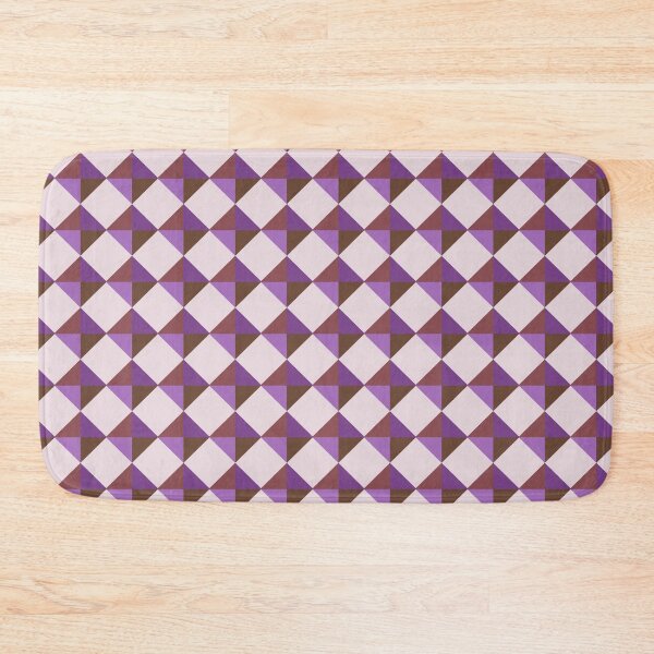 Item preview, Modern Geometric Diamond Pattern | Purple, Mauve & Brown Seamless Abstract Design designed and sold by StudiobyTara.