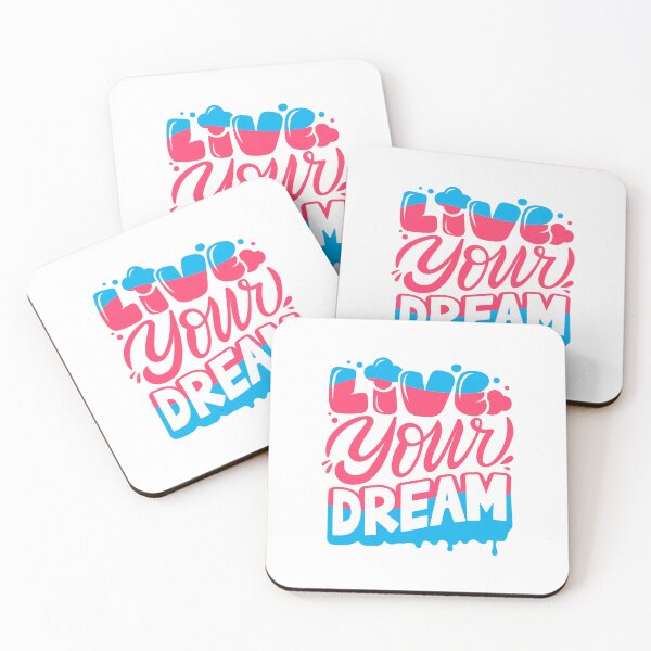 Item preview, Live Your Dream Motivational Inspirational Ambition designed and sold by RetroMini2026.