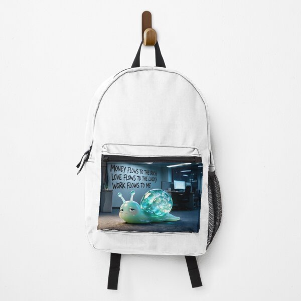 Item preview, The Corporate Snail - Money, Love, and Work Reality designed and sold by ABYSSLAB.