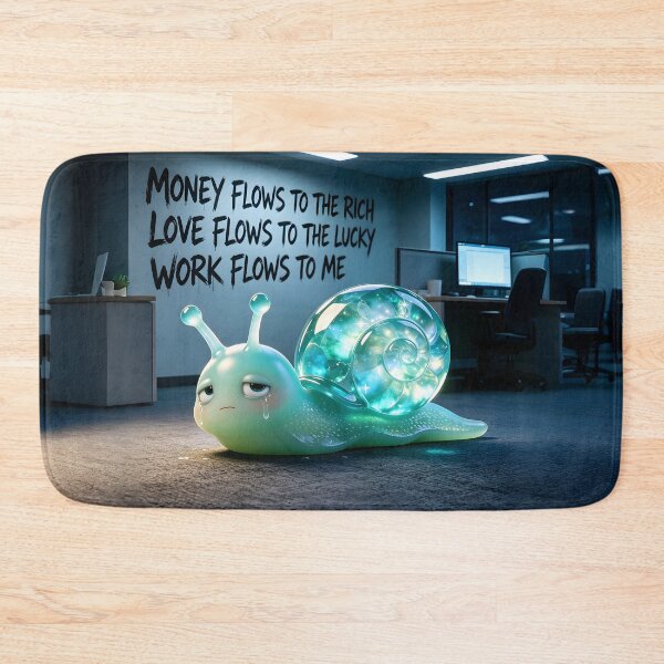 Item preview, The Corporate Snail - Money, Love, and Work Reality designed and sold by ABYSSLAB.