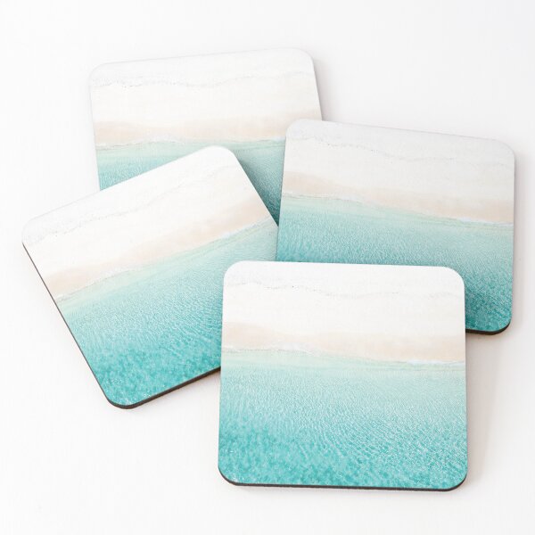Item preview, Tropical Paradise Beach Aerial Photo - Clear Blue Water White Sand | Turquoise Beach Aesthetic  designed and sold by Ideeplyfeltit.