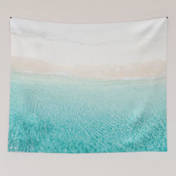 Item preview, Tropical Paradise Beach Aerial Photo - Clear Blue Water White Sand | Turquoise Beach Aesthetic  designed and sold by Dezinix.