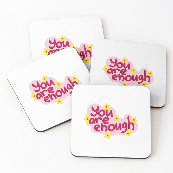 Item preview, You Are Enough Self Love Affirmation Mental Health Encouragement Positivity designed and sold by RetroMini2026.