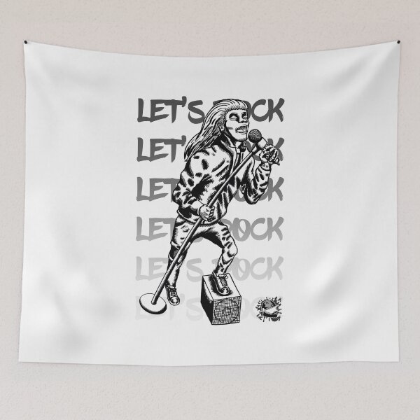 Item preview, Let's Rock Singer designed and sold by Colmeia de Ideias.