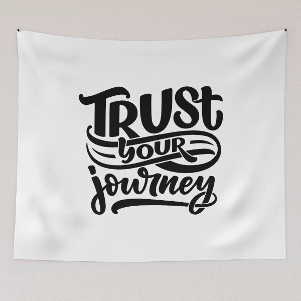 Item preview, Trust Your Journey Inspirational Motivation Positive Mindset designed and sold by RetroMini2026.