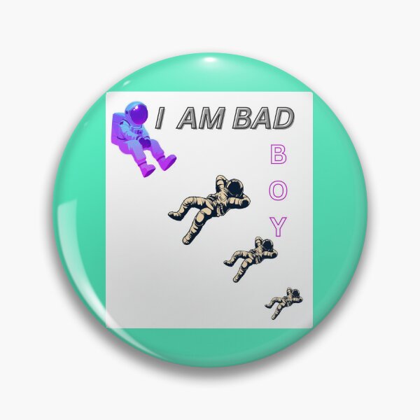 Item preview, Funny Bad Boy Astronauts Floating Sticker pack designed and sold by sisterthreein.