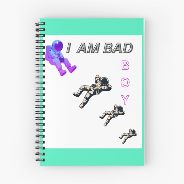 Item preview, Funny Bad Boy Astronauts Floating Sticker pack designed and sold by sisterthreein.