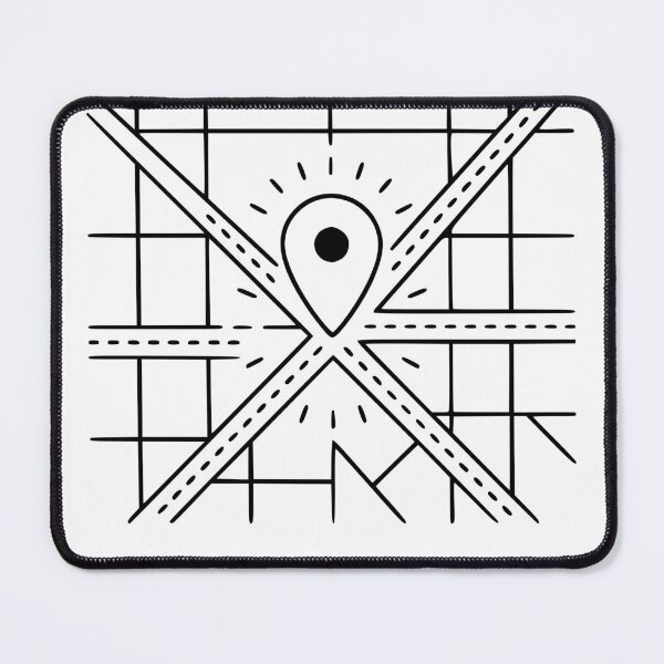 Item preview, Neighborhood Map Pin Design | Local Street Grid Pride Shirt designed and sold by Tootstot.