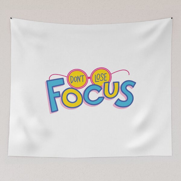 Item preview, Don't Lose Focus Motivation Inspiration Mindful Student Professional designed and sold by RetroMini2026.
