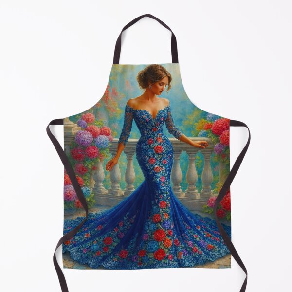 Item preview, Azure Elegance Among the Vases designed and sold by EdicrisR.