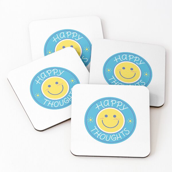 Item preview, Happy Thoughts Positivity Optimism Mental Wellness designed and sold by RetroMini2026.