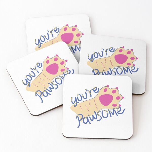 Item preview, You're Pawsome Cat Lover Feline Pet Owner designed and sold by RetroMini2026.