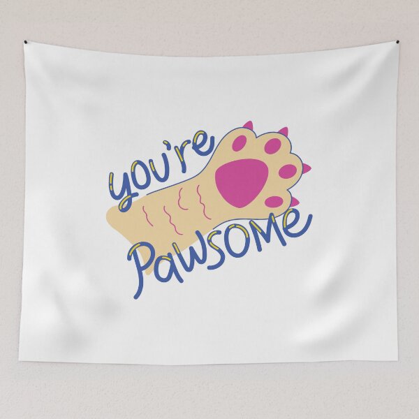 Item preview, You're Pawsome Cat Lover Feline Pet Owner designed and sold by RetroMini2026.