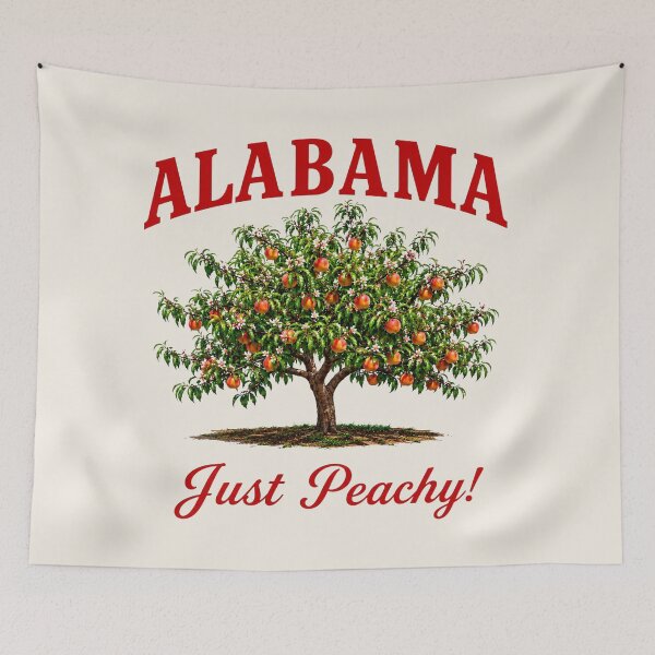 Item preview, Alabama Peach Tree – Just Peachy! designed and sold by The-Drip-Studio.
