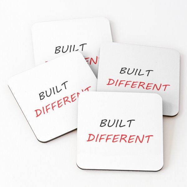 Item preview, Built Different Life Motivation Quote designed and sold by BigBoyFunky.