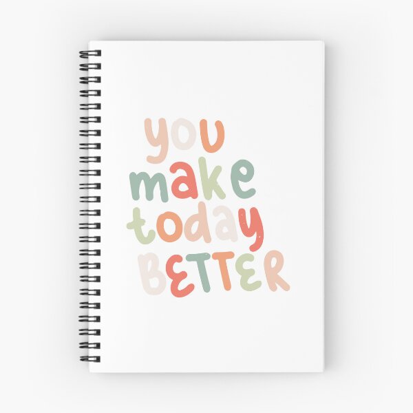 Item preview, You Make Today Better Positivity Motivational Appreciation Friend Gift Teacher designed and sold by RetroMini2026.