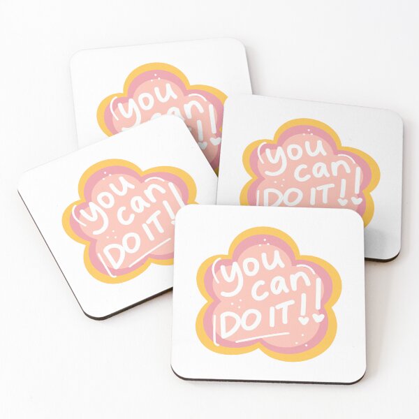Item preview, You Can Do It!! Motivational Inspirational Quote Positive Affirmation Mindset designed and sold by RetroMini2026.
