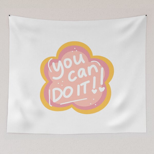 Item preview, You Can Do It!! Motivational Inspirational Quote Positive Affirmation Mindset designed and sold by RetroMini2026.
