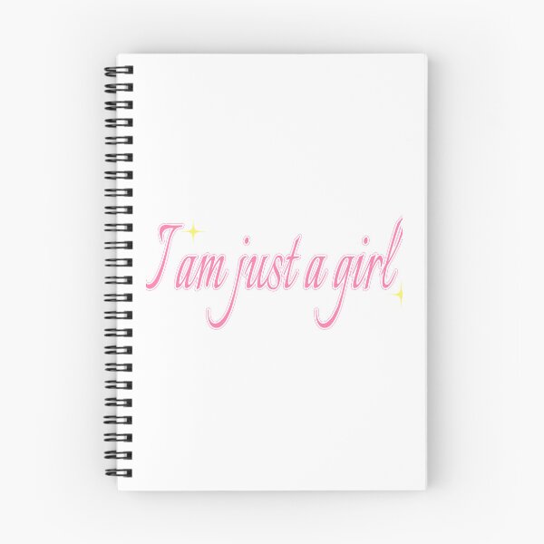 Item preview, I Am Just a Girl - Pink Aesthetic Typography Design designed and sold by designsoftinaa.