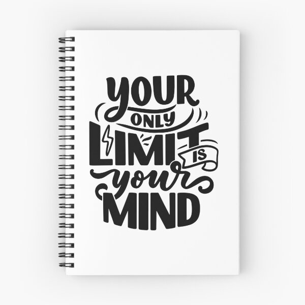 Item preview, Your Only Limit Is Your Mind Motivational Quote Self Improvement Mindset Inspiration designed and sold by RetroMini2026.