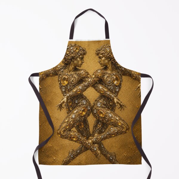 Item preview, Golden Gemini Zodiac designed and sold by VelarisMoon.