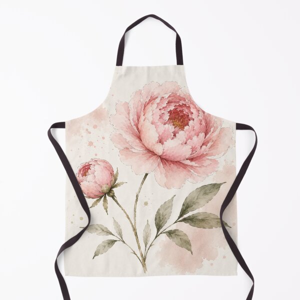 Item preview, Blush Pink Peony Watercolor Botanical Flower designed and sold by TheSlowShore.