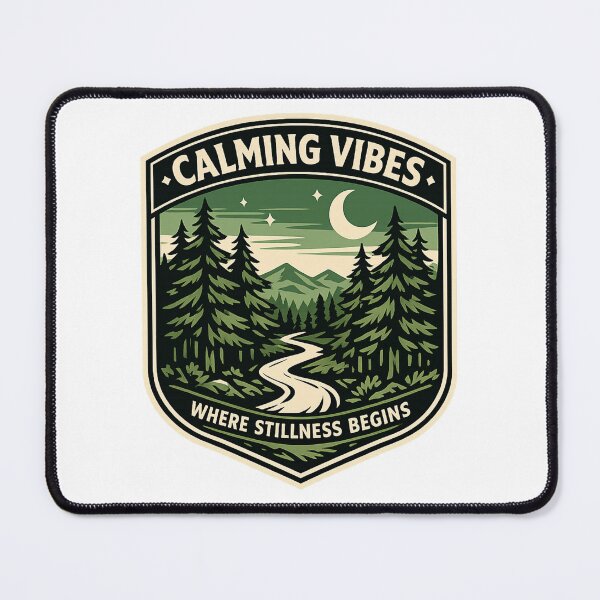 Item preview, Where Stillness Begins Calming Vibes designed and sold by DPBTees70.