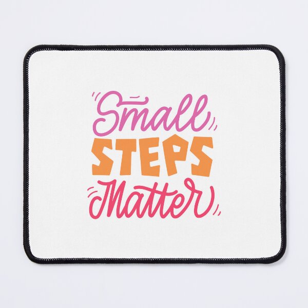 Item preview, Small Steps Matter Motivational Progress Growth Inspiration designed and sold by RetroMini2026.
