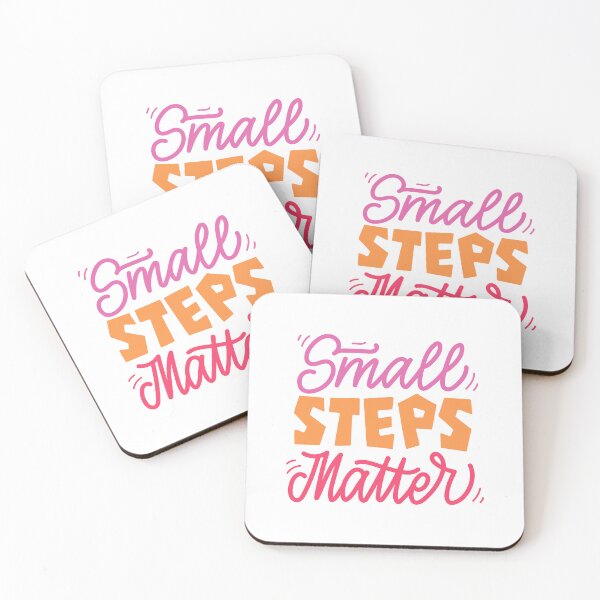 Item preview, Small Steps Matter Motivational Progress Growth Inspiration designed and sold by RetroMini2026.