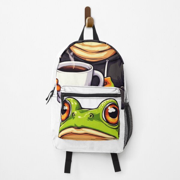 Item preview, Frog With Coffee designed and sold by VelvetDoods.