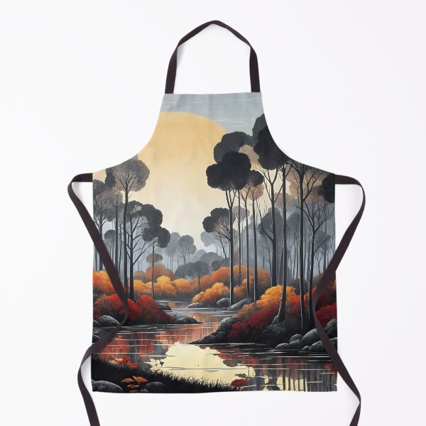 Item preview, Abstract Moonlit Autumn Forest  designed and sold by Patricia Johnston.