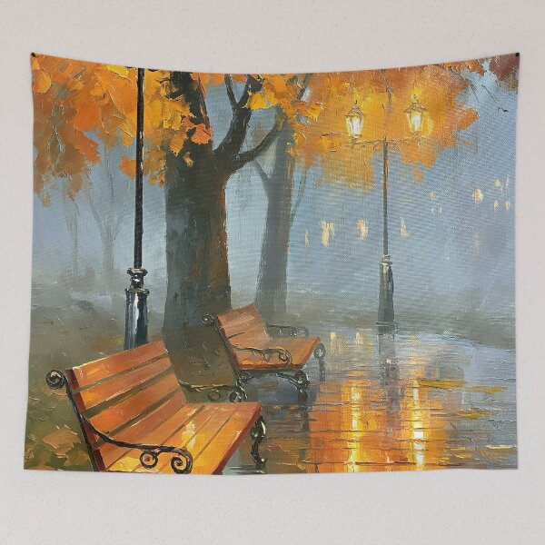 Item preview, Golden Hour Bench Serenade designed and sold by Venon28.
